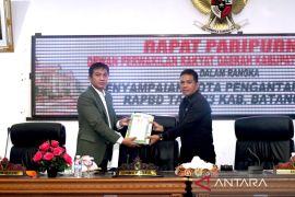 DPRD Batanghari gelar paripurna KUA PPAS tahun Anggaran 2023
