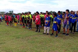 Disporapar Paser gelar turnamen sepak bola U-14