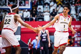 Pelatih timnas basket sebut Derrick pemain masa depan Indonesia