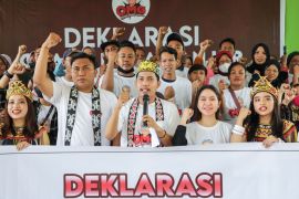 Deklarasi OMG Kaltim, anak muda relawan pendukung Ganjar Pranowo