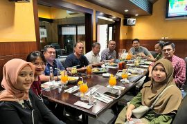 Gelar konferensi penyiaran di Medan, KPI Pusat bertemu Ketua PWI Sumut