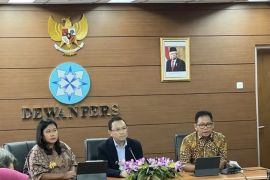 Utamakan empati, imbauan Dewan Pers terkait pemberitaan istri Kadiv Propam