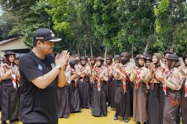 Bobby Nasution lepas 202 kontingen Pramuka ikuti Jamdasu 2022