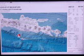 Gempa Pacitan tidak berkaitan dengan swarm zona subduksi selatan Jatim