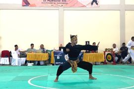 Poliban tambah perak di pencak silat putra pada Porseni Politeknik se-Indonesia