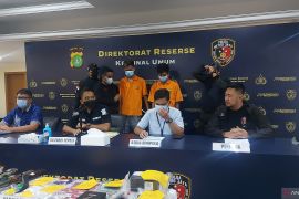 Polisi ungkap pelaku begal rekening di Kabupaten OKI juga pengedar narkoba
