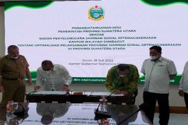 BPJAMSOSTEK Sumbagut-Pemprov Sumut sepakat tingkatkan  jaminan sosial