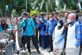 Bupati Asahan tinjau pelaksanaan vaksinasi PMK