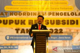 Mentan sampaikan empat pertimbangan terbitnya aturan tentang pupuk bersubsidi