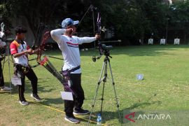 Atlet panahan Indonesia gelar simulasi pertandingan persiapan APG