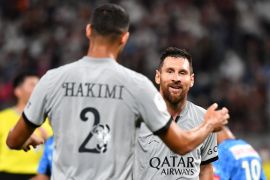 Messi cetak gol di Jepang