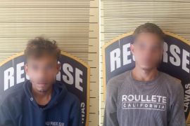 Polisi tangkap dua orang pencuri aki mobil truk di Palas