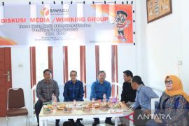 Menyongsong pemilu, Bawaslu gelar diskusi media dengan wartawan