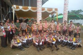 Sekda buka kegiatan HUT ke 12 Satuan Komunitas Pramuka Peduli Ketapang