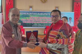 Wabup Martua buka bimtek penyusunan peta proses bisnis di lingkungan Pemkab Samosir