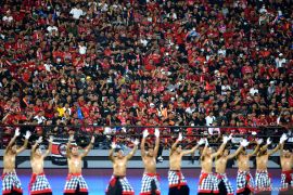 Rumput di Stadion Kapten I Wayan Dipta Bali peroleh nilai 'excellent'