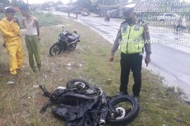 Lakalantas di Kandis, mahasiswa KKN UIN Suska tewas