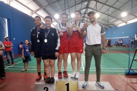 Ganda Putri Pangkalpinang kantongi medali emas Popda Babel 2022