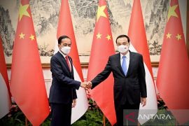 Presiden Joko Widodo temui PM Li Keqiang bahas kerja sama ekonomi