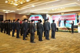 Menkumham lantik Harun Sulianto jadi anggota majelis pengawas dan kehormatan notaris wilayah Sumsel
