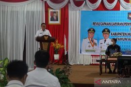 Wabup HSS buka review capaian LPPD tahun anggaran 2021