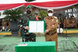 Wakil Bupati Tanah Bumbu buka kegiatan TMMD Ke-114