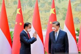 Tegaskan kemitraan strategis, Presiden Jokowi temui Presiden Xi Jinping