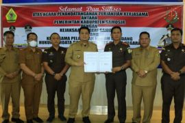 Pemkab-Kejari Samosir kerja sama bidang hukum perdata dan TUN