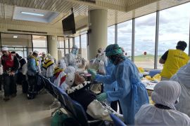 10 haji asal Kalimantan Barat reaktif antigen COVID-19