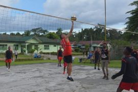 Danrem 172 /PWY kunker ke Kompi C Yonif 756/WMS di perbatasan RI-PNG