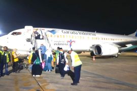 Penerbangan jamaah haji ke Tanah Air kembali alami keterlambatan pada Kamis
