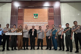 Ketua DPRD Sumbar terima kunjungan delapan siswa Sespimti