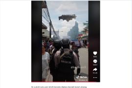 Hoaks! UFO muncul di Tanah Abang