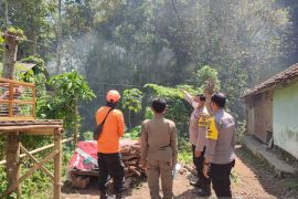 Polres dan BPBD Jember lakukan mitigasi naiknya status Gunung Raung