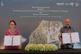Kemenparekraf perkuat kerja sama pariwisata dengan wakil Marriot Internasional