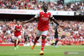 Liga Inggris - Dua gol Bukayo Saka bantu Arsenal taklukkan Liverpool