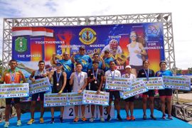 Lantamal XII  jadikan triathlon event reguler di Kalimantan Barat