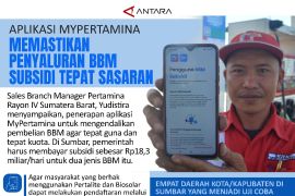Aplikasi MyPertamina memastikan penyaluran BBM subsidi tepat sasaran