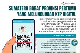 Sumatera Barat Provinsi pertama meluncurkan KTP Digital