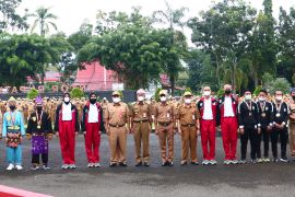 Sumber Mulia terbaik dalam lomba desa Kabupaten Tanah Laut 2022