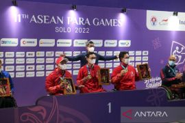Tim tenis meja Indonesia sementara sumbang enam di APG 2022