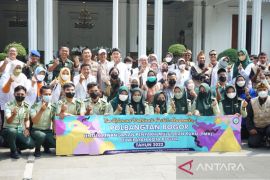 Pastikan hewan ternak sehat, mahasiswa Polbangtan Kementan aktif jadi Satgas PMK