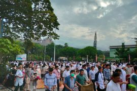 Pelaksanaan  Idul Adha di Semen Padang diikuti 1.000 lebih warga