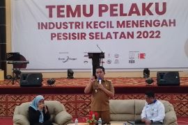 Wejangan Wabup Pesisir Selatan saat Temu IKM