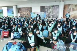 Kemenag Kaltim terapkan prokes sambut  kedatangan jemaah haji