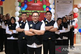 Kemenkumham Gorontalo kukuhkan sembilan guru Kekayaan Intelektual