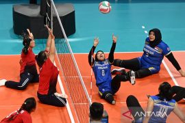 Kalahkan Thailand, tim bola voli duduk putri Indonesia rebut emas APG 2022