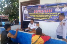 Dishub Gorontalo Utara uji berkala kendaraan lintas Sulawesi