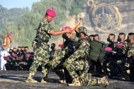 Dankormar pimpin upacara pembaretan 273 prajurit remaja