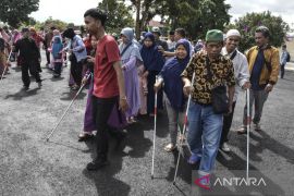 Long March Rally tongkat Tunanetra Kemerdekaan